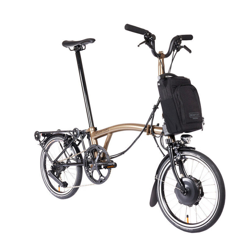 Brompton Electric P Line Urban – 4-Speed Lightweight Folding E-Bike with Roller Rack 8 Brompton Electric P Line Urban – 4-Speed Lightweight Folding E-Bike with Roller Rack 2