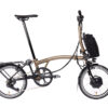 Brompton Electric P Line Urban – 4-Speed Lightweight Folding E-Bike with Roller Rack