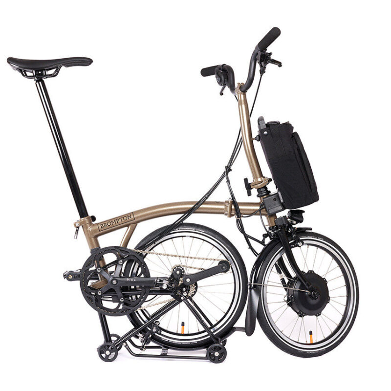 Brompton Electric P Line Urban – 4-Speed Lightweight Folding E-Bike with Roller Rack 9 Brompton Electric P Line Urban – 4-Speed Lightweight Folding E-Bike with Roller Rack 3