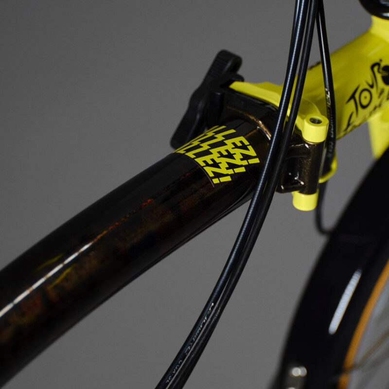 Brompton x Tour de France C Line 6-Speed Folding Bike - Leaders Yellow, Mid Handlebars 15 Brompton x Tour de France C Line 6-Speed Folding Bike - Leaders Yellow, Mid Handlebars 4