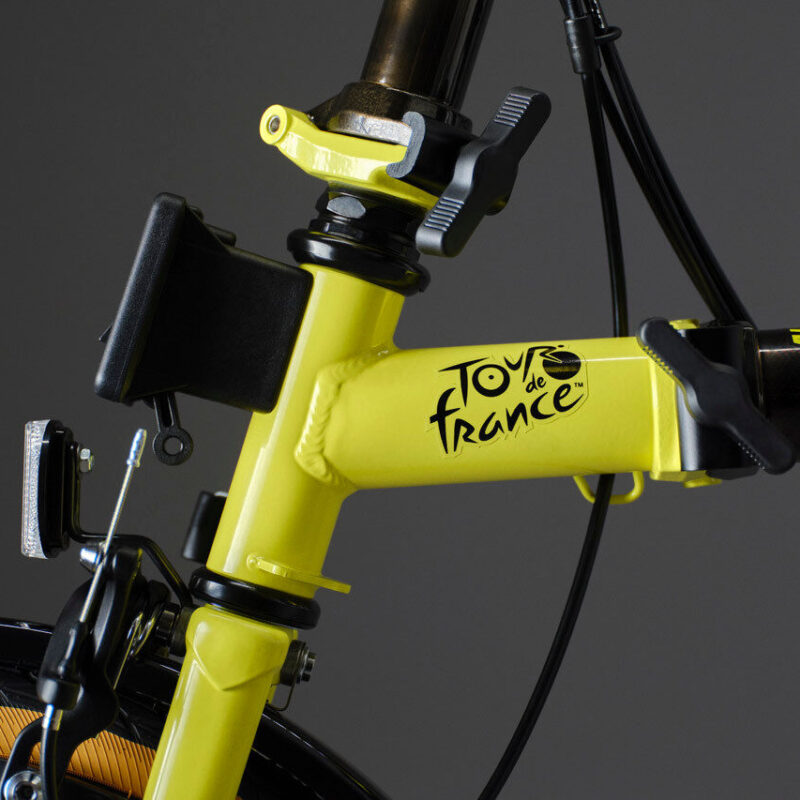 Brompton x Tour de France C Line 6-Speed Folding Bike - Leaders Yellow, Mid Handlebars 19 Brompton x Tour de France C Line 6-Speed Folding Bike - Leaders Yellow, Mid Handlebars 8