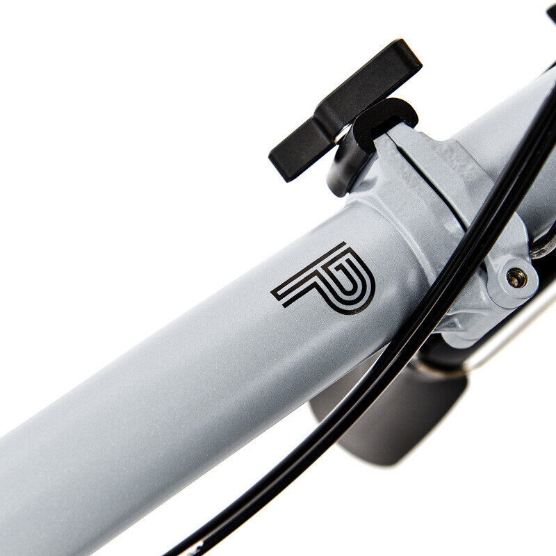 Brompton P Line 12-Speed Folding Bike | Lightweight Titanium, 12 Gears, Lunar Ice 17 Brompton P Line 12-Speed Folding Bike | Lightweight Titanium, 12 Gears, Lunar Ice 8