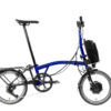 Brompton Electric P Line Explore 12-Speed Folding E-Bike – Lightweight & Compact Urban Commuter