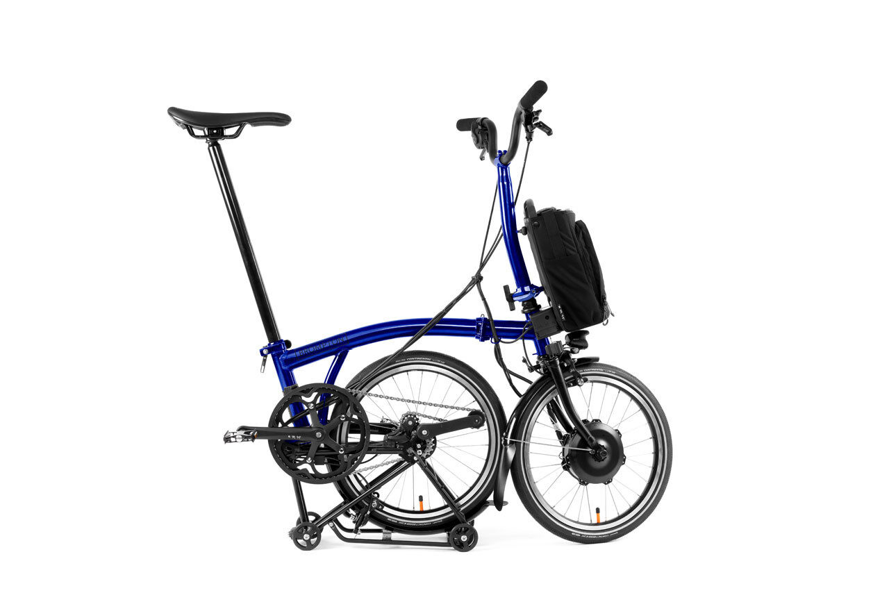 Brompton Electric P Line Explore 12-Speed Folding E-Bike – Lightweight & Compact Urban Commuter 4 Brompton Electric P Line Explore 12-Speed Folding E-Bike – Lightweight & Compact Urban Commuter - Image 4