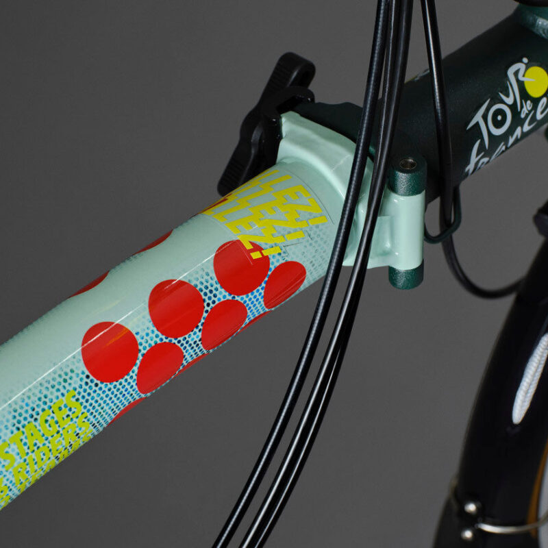 Brompton x Tour de France P Line 12-Speed Folding Bike - Sprinters Light Green, Low Handlebars 13 Brompton x Tour de France P Line 12-Speed Folding Bike - Sprinters Light Green, Low Handlebars 4