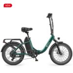 DYU C9 20 Inch Long‑Range Foldable E‑Bike – 48 V 15.6Ah Battery, Up to 150 km Range