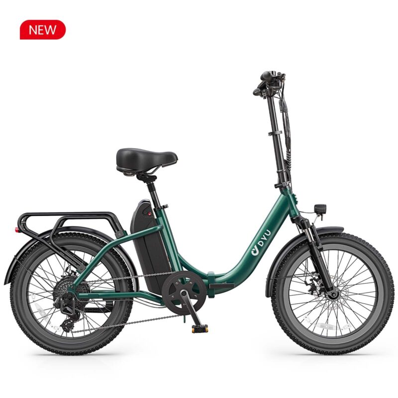 DYU C9 20 Inch Long‑Range Foldable E‑Bike – 48 V 15.6Ah Battery, Up to 150 km Range